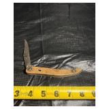 Colonial Wooden Handle Pocket Knife