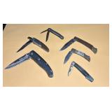 (5) Assorted Pocket Knives Lot