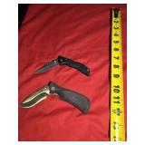 BUCK Folding Knives Lot - 597 & 284