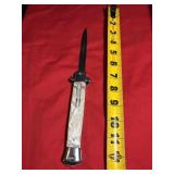 Pearl Stiletto Automatic OTF Knife