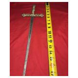 Vintage Sword Letter Opener - 17 L