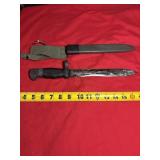 Bayonet w/ Scabbard
