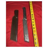 Ornate Double Blade Knife