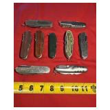 Swiss Army Style Knives Lot