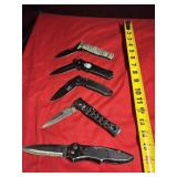 (5) Assorted Knives