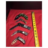 (5) Assorted Knives