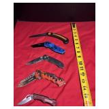(5) Assorted Knives