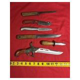 (6) Assorted Knives Lot
