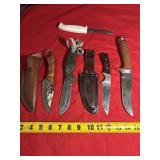 (5) Assorted Knives Lot