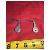 (2) Key Shaped Pocket Knives Lot
