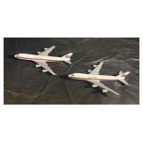 (2) Vintage Ertl UNITED Airlines Diecast Jets
