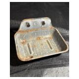 Vintage Enamelware Soap Dish