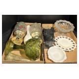 Assorted Vintage Glassware Lot