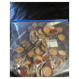 Large UNUSED Corked Bottle Caps Lot
