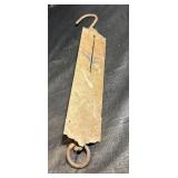 Antique Brass Chatillons Scales - 80 lbs.