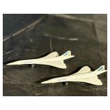 (2) Vintage Matchbox SB23 Air France Diecast Jets