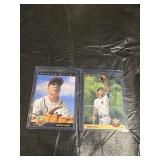 1993 Chipper Jones / Derek Jeter UD Rookie Cards