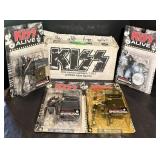 2000 McFarlane KISS Alive Action Figures Set
