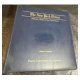 Vintage New York Times Postal Cover Binder