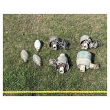 Vintage Assorted Industrial Light Lot - Steam Punk