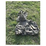 Vintage Military Bag / Belt Lot