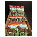 (6) Vintage Champion Horse Collection Toys