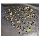 Large Assorted Jewelry Rings Lot