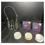Vintage Canning Jar Accessories Lot