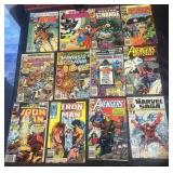 (12) Assorted Vintage Comic Books Lot