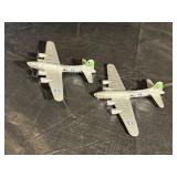 (2) Vintage Road Champs Diecast B-17G Bombers
