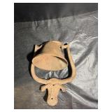 Vintage Cast Iron Cow Dinner Bell (missing bell)