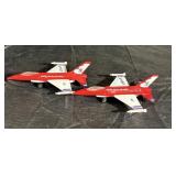 (2) Vintage Matchbox USAF F-16 Diecast Jets