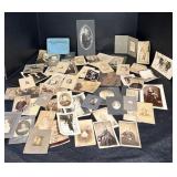 Large Assorted Antique Photo Lot