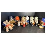 Vintage 1983 Tudor Games NFL Plush Toys Lot