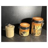 Assorted Canister / Crock Lot