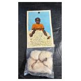 Black Americana Post Card w/ Cotton Bag