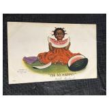 Black Americana Post Card