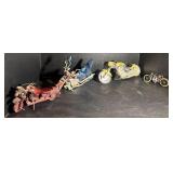 Assorted Motorcycle Toy Lot