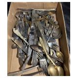 Large Vintage Silverware Lot