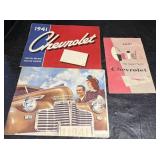1941 / 1957 Chevrolet Dealer / Manual Lot
