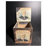 Antique Wooden Charles Denby Cigar Box