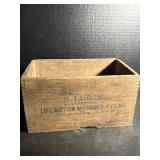 Lubin Life Motion Machines & Film Wooden Box