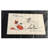 Black Americana Christmas Card