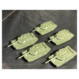 Vintage Assorted Matchbox Army Tanks Lot