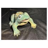 Large Vintage Frog Garden Figure