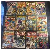 (12) Assorted Vintage Comic Books Lot
