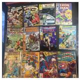(12) Assorted Vintage Comic Books Lot
