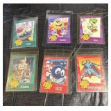 1991 Nintendo Power Card Lot - Pac-Man / Yoshi