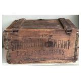 Pre-Prohibition Star Brewing Co. Wooden Crate