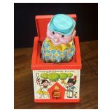 1970 Fisher Price Jack in the Box Toy